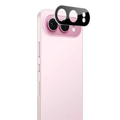 IMAK dla Honor 500 5G, folia z hartowanego szkła na obiektyw, pełna ochrona, z kapturkiem z akrylu (czarna wersja)