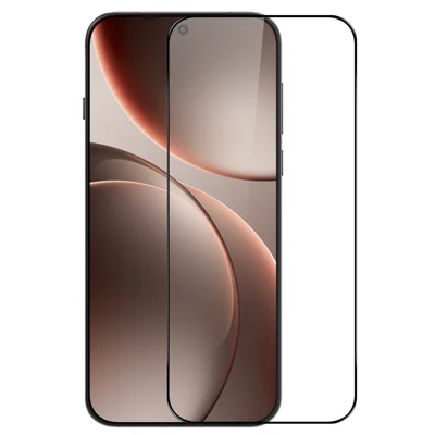 NORTHJO A++ For Oppo Find X9 Pro 5G Full Screen Protector Silk Printing Full Glue High Aluminum-Silicon Glass Film Support Fingerprint Unlock  - Black