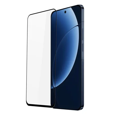 DUX DUCIS For Realme GT 8 Pro 5G Screen Protector  Full Screen Protector 2.5D Flat Screen Medium Alumina Glass HD Clear Film with Fingerprint Unlock - Black