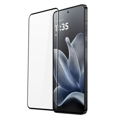 لـ Motorola Edge 70 5G فيلم زجاجي DUX DUCIS واقي للشاشة بالكامل 2.5D شاشة مسطحة زجاج ألمونيا متوسط فيلم شفاف عالي الدقة - أسود