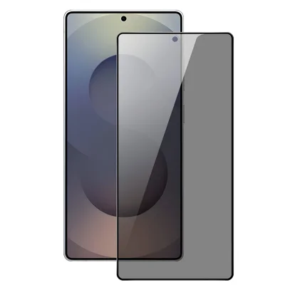 For Samsung Galaxy S26+ Glass Film DUX DUCIS Anti Spy Full Screen Protector 2.5D Flat Screen High Aluminium-silicon Glass Film (Fingerprint Unlock) - Black