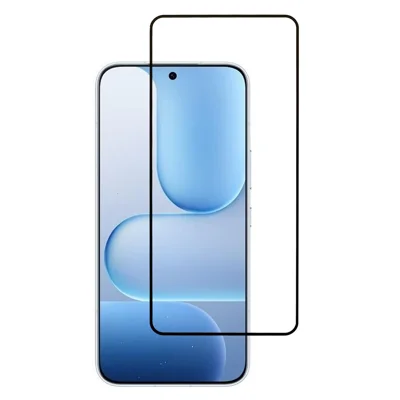 Screen Protector till Honor 500 5G, silkskivtryckt, fullklistrad, heldäckande, härdat glas, skärmskydd