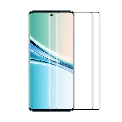Dla Xiaomi Redmi Note 15 Pro+ 5G 2 szt. Ochronna szybka ENKAY HAT PRINCE z hartowanego szkła 3D wygięta przezroczysta folia ekranowa - Przezroczysta