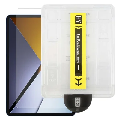 Protector de Pantalla para Xiaomi Poco Pad X1, Cristal Templado con Cobertura Total, Película HD con Herramienta Automática de Eliminación de Polvo