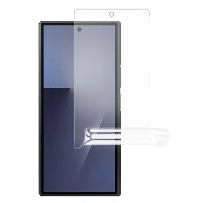 Für Samsung Galaxy Z TriFold 5G PET-Hydrogel-Folie Matt, Anti-Fingerprint, Displayschutzfolie für Außenbildschirm, Vollständige Abdeckung, Vollkleber