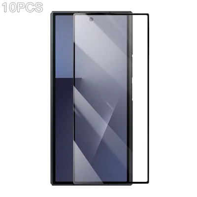 RURIHAI 10 Stück Für Samsung Galaxy Z TriFold 5G Aluminium-Silizium-Glasfolie Vollkleber 0,26 mm 2,5D Displayschutz