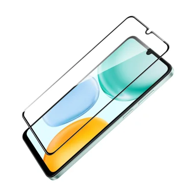 Skærmprotector til Honor X5c 4G / Honor X5c Plus 4G ENKAY HAT PRINCE 9H, silkeprint, 0,26 mm, tempred glas – transparent