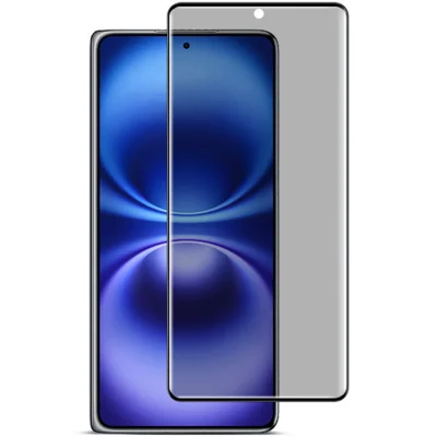 IMAK لجهاز Huawei Mate X7 واقي شاشة مضاد للتجسس، فيلم زجاج مقسّى مغطي بالكامل مع لاصق جانبي