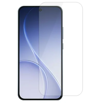 Screenprotector voor Oppo Reno15 F 5G, 0,3 mm, afgeronde randen, extra heldere gehard glasfolie, geen volledige dekking
