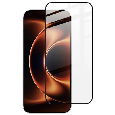 IMAK Pro+ Series For Xiaomi 17 Ultra by Leica / 17 Ultra 5G Screen Protector Full Coverage Tempered Glass Film (Fingerprint Unlock) - Black