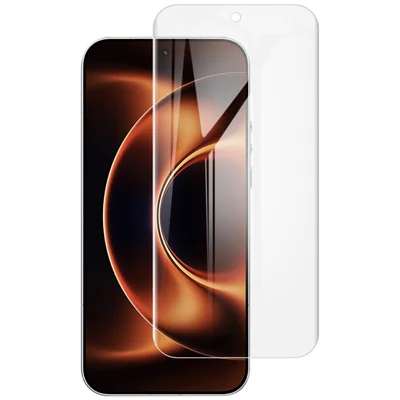 IMAK Hydrogel Film 4th For Xiaomi 17 Ultra by Leica / 17 Ultra 5G Full Screen Protector Ultra Clear Full Glue Soft TPU Film (Fingerprint Unlock) - Transparent - Transparent