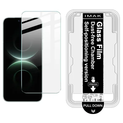 IMAK H Series Für Huawei Mate 80 / 80 Pro Gehärteter Glasscheiben-Schutzfolie mit staubfreiem Installationswerkzeug