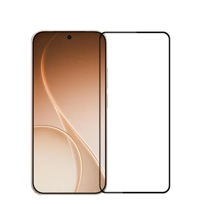MOFI For Oppo Reno15 Pro Max 5G (Global) Screen Protector  9H Full Glue Full Coverage High Aluminum-Silicon Glass Film - Black