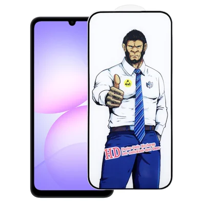 Folia ochronna na cały ekran do Samsung Galaxy A07 5G, antywłamaniowa, HD, przezroczysta, z wysokotrwałego szkła krzemowo-aluminiowego - jak na zdjęciu