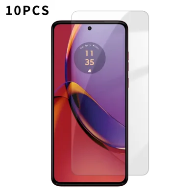 For Motorola Moto G84 5G 10Pcs HD Screen Protector High Aluminium-silicon Anti-fingerprint Tempered Glass Film (Not Complete Covering) - As Shown