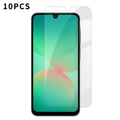 For Samsung Galaxy A26 5G 10Pcs HD Screen Protector High Aluminium-silicon Anti-fingerprint Tempered Glass Film (Not Complete Covering) - As Shown