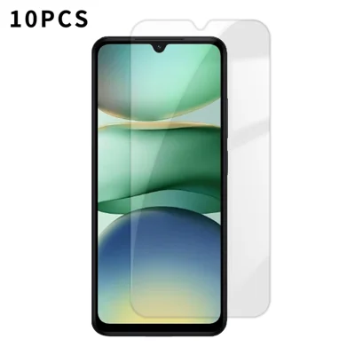 For Xiaomi Redmi A5 4G (171.7mm) 10Pcs HD Screen Protector High Aluminium-silicon Anti-fingerprint Tempered Glass Film (Not Complete Covering) - As Shown