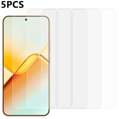 5Pcs For Honor Power2 5G Front Screen Protector 0.3mm 2.5D Tempered Glass Film, Not Full Covering - Transparent
