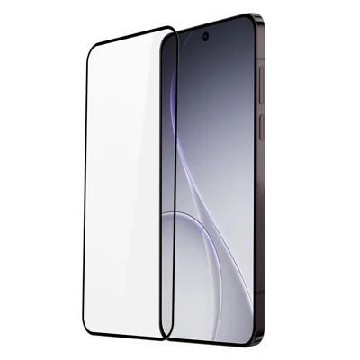DUX DUCIS For Oppo Reno15 Pro Max 5G (Global) Glass Film  Full Screen Protector 2.5D Flat Screen Medium Alumina Glass HD Clear Film - Black