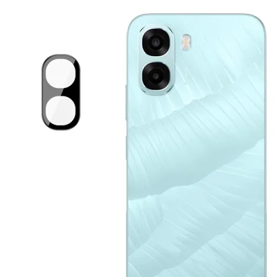 IMAK For Oppo A6x 4G / A6x 5G Camera Lens Protector Tempered Glass HD Clear Full Cover Lens Film - Black