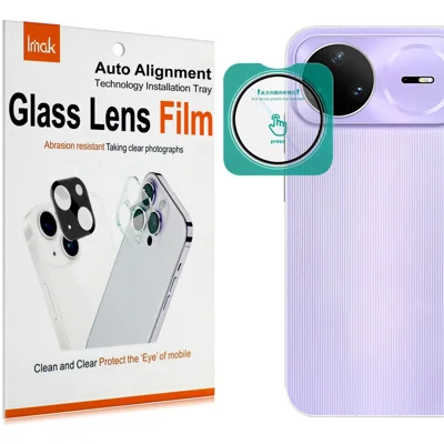 IMAK til Huawei nova 15 Pro 5G Kameraobjektivbeskytter Hærdet Glas Fuld Dækning Objektivfilm med Selvpositioneringsramme - Transparent