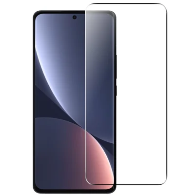 AMORUS Für Xiaomi 13 Explosionsschutz, Fingerabdruckschutz 2.5D Arc Edge 9H Härte Hochaluminium-Silizium-Glasfilm