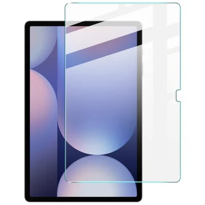IMAK سلسلة H لجهاز Samsung Galaxy Tab S10+ واقي شاشة من الزجاج المقوى بملء الشاشة باستخدام لاصق كامل وحماية ضد الكسر - شفاف