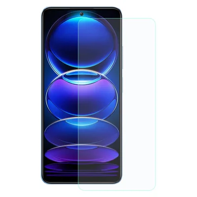 AMORUS Für Xiaomi Redmi Note 12 5G (China) / (Indien) / (Global) / Poco X5 5G Ultra-klares Displayschutzfolie 2,5D-Rand 9H-Härte Hochfester Aluminium-Silizium-Glas Bildschirmfolie
