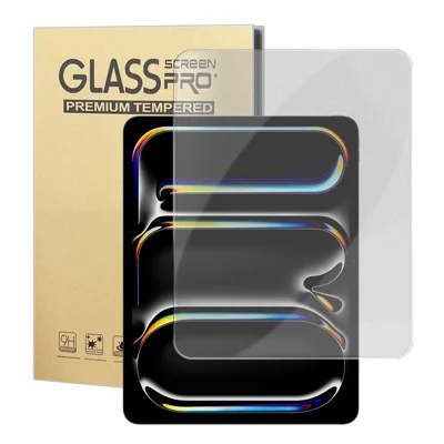 For iPad Pro 13 (2025) / (2024) Paper-Like PET Writing Film Matte Anti Fingerprint Screen Protector (NOT Complete Covering) - Transparent