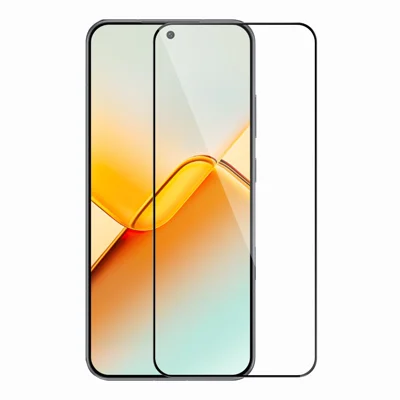 RURIHAI For Honor Power2 5G Full Screen Protector Secondary Hardening High Aluminium-Silicon Glass Film Full Glue - Transparent