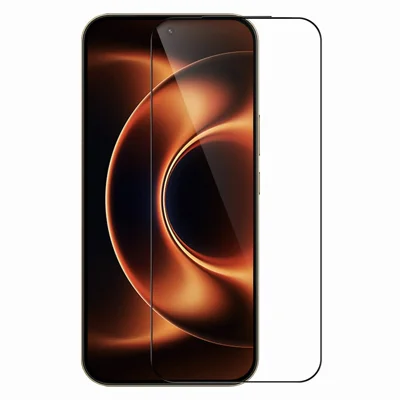 RURIHAI For Xiaomi 17 Ultra 5G Full Glue Full Screen Protector High Aluminium Silicon Glass Film, Ultrasonic Fingerprint Unlock - Transparent