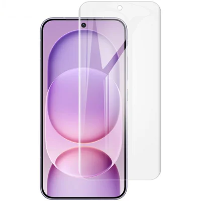 IMAK Hydrogel Film 4ª Geração para Honor Magic8 Pro Air 5G Protetor de Ecrã Completo Ultra Transparente Filme TPU Macio com Colagem Total (Desbloqueio por Impressão Digital) - Transparente