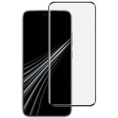 IMAK Für Honor Magic8 RSR Porsche Design 5G Vollbildschutz 3D Gewölbter Vollklebe-Displayschutz aus Hartglas mit Positionierungsrahmen (Fingerabdruck-Entsperrung) - Schwarz