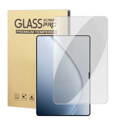 For Xiaomi Pad 7 Ultra High Definition Screen Protector Arc Edge Anti Fingerprint Tempered Glass Film (NOT Complete Covering) - Transparent