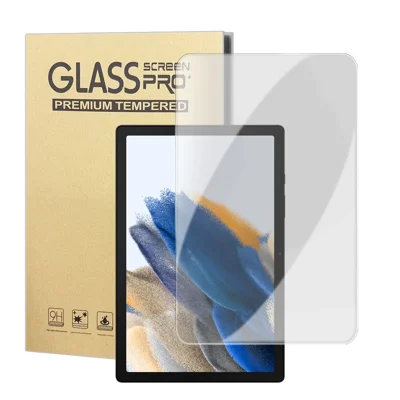 For Samsung Galaxy Tab A8 10.5 (2021) / Galaxy Tab A8 10.5 (2022) High Definition Screen Protector Arc Edge Anti Fingerprint Tempered Glass Film (NOT Complete Covering) - Transparent