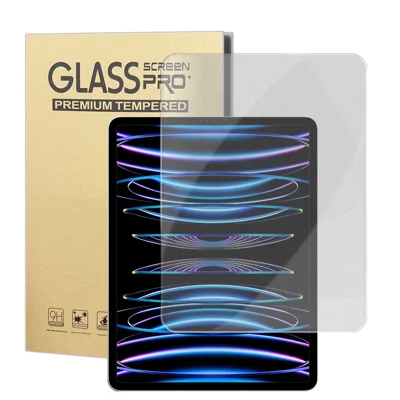 For iPad Pro 12.9 (2021) / iPad Pro 12.9 (2022) Paper-Like PET Writing Film Matte Anti Fingerprint Screen Protector (NOT Complete Covering) - Transparent