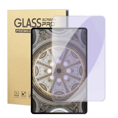 For Honor MagicPad 13 Screen Protector Purple Light Eye Protection Anti Fingerprint Tempered Glass Film (NOT Complete Covering) - Transparent