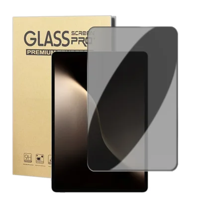 For Honor MagicPad3 13.3 Anti Spy Privacy Screen Protector Anti Fingerprint Tempered Glass Film (NOT Complete Covering) - Black