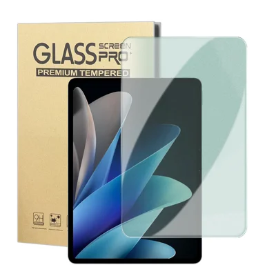 For vivo Pad2 Screen Protector Green Light Eye Protection Tempered Glass Film (Not Complete Covering) - Transparent