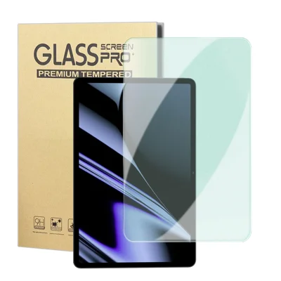 For Oppo Pad Screen Protector Green Light Eye Protection Tempered Glass Film (Not Complete Covering) - Transparent