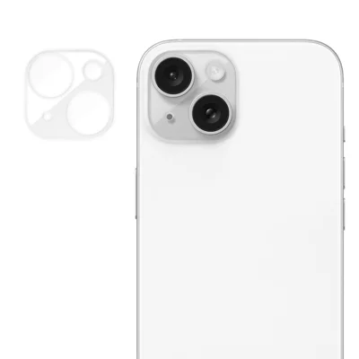 For iPhone 14 Plus / iPhone 14 Full Cover Camera Lens Protector High Definition Anti Fingerprint AR Tempered Glass Lens Film - Transparent