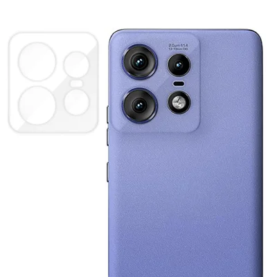 For Motorola Edge 50 Pro 5G Full Cover Camera Lens Protector High Definition Anti Fingerprint AR Tempered Glass Lens Film - Transparent
