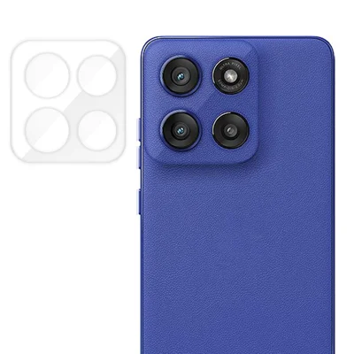 Pour Motorola Edge 60 Stylus 5G / Motorola Moto G Stylus 5G (2025) Protecteur de Lentille d'Appareil Photo avec Pleine Couverture, Verre Trempé HD Anti-Empreintes, Film de Lentille Transparent avec Revêtement AR
