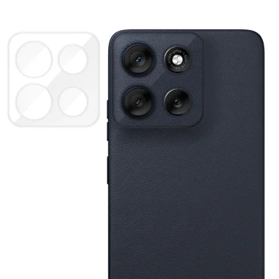 Voor Motorola Moto G56 5G Volledig Beschermende Camera Lensbescherming Hoge Definitie Anti-vingerafdruk AR Gehard Glas Lensfolie - Transparant