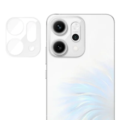 For Oppo Reno14 Pro 5G (Global) Full Cover Camera Lens Protector High Definition Anti Fingerprint AR Tempered Glass Lens Film - Transparent