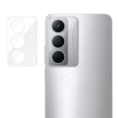 For Realme P3x 5G Full Cover Camera Lens Protector High Definition Anti Fingerprint AR Tempered Glass Lens Film - Transparent