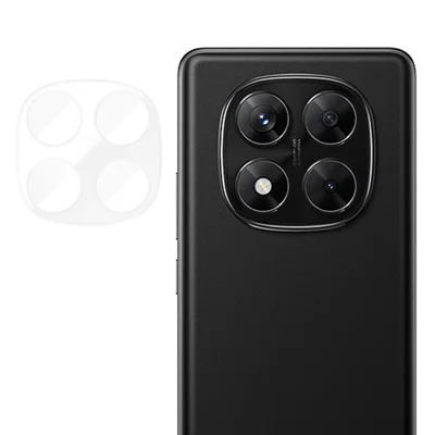 For Xiaomi Redmi Note 14 Pro 4G Full Cover Camera Lens Protector High Definition Anti Fingerprint AR Tempered Glass Lens Film - Transparent