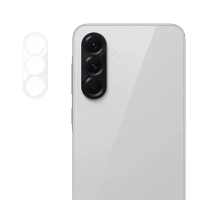 For Samsung Galaxy A56 5G Full Cover Camera Lens Protector High Definition Anti Fingerprint AR Tempered Glass Lens Film - Transparent
