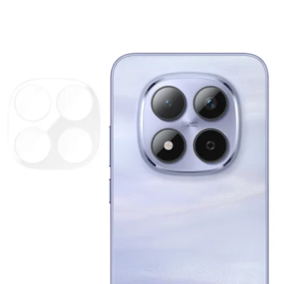 Ochrona obiektywu aparatu na Xiaomi Redmi Note 15 Pro 4G (Global) pełna ochrona, wysoka przejrzystość, odporna na odciski palców, szkło hartowane AR - przezroczyste