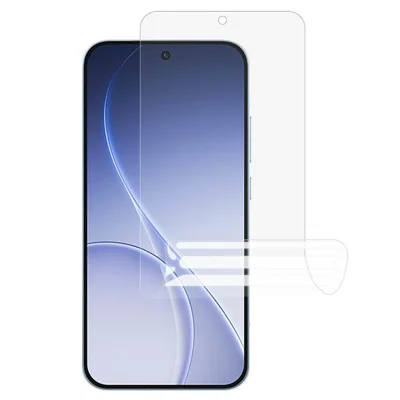 PET Hydrogel Folie voor Oppo Reno15 5G (Global) / Reno15 FS 5G / Reno15 F 5G Matte Anti-Vingerafdruk Buitenschermbeveiliging Volledige Dekking Volledige Lijm - Transparant